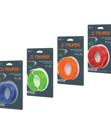 Hilos redondos para desbrozadora, en tarjeta