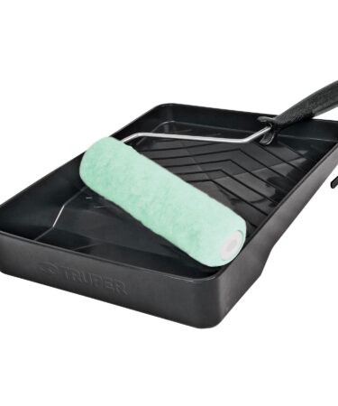 Kit de rodillo para pintar, 9″ (maneral, charola y felpa) Codigo:13843