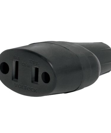 2 Contactos de PVC, Volteck Codigo: 46123