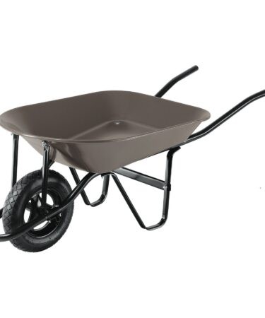 Carretilla 4.5 ft3 gris Neumática, bastidor tubular, Pretul Codigo:22647