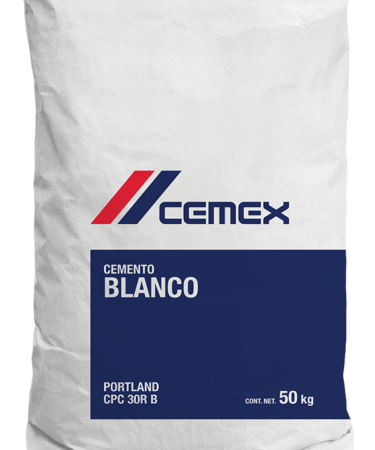 Cemento cemex blanco de 50kg