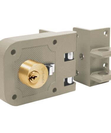 Cerradura sobreponer, puerta corrediza, clásica, derecha