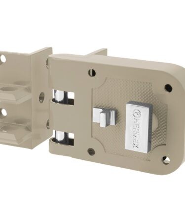 Cerradura sobreponer, puerta corrediza, mariposa, izquierda