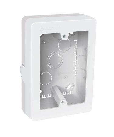 Caja de contactos para canaleta 3″ x 5″, blanca, Volteck